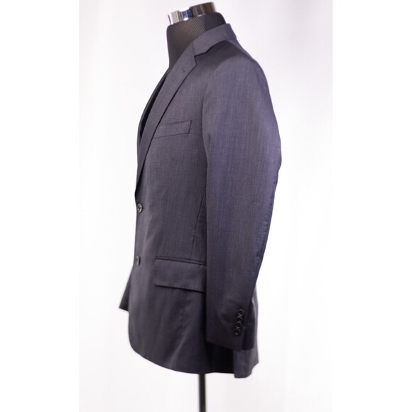 Jos A Bank Signature Platinum Italy Made Micro Check 2 button Wool Jacket 40r - Picture 4 of 13